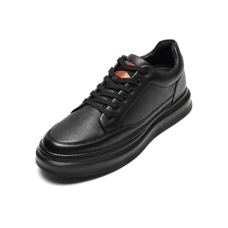 He Jinchang Low Top Skateboard Shoes Men's Starry Night Black-3