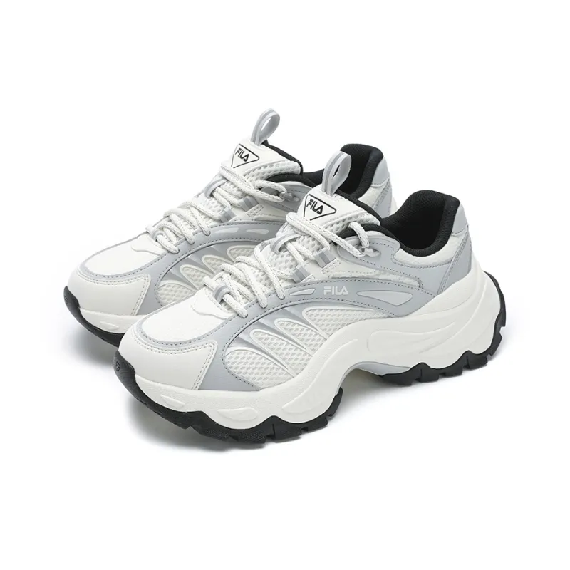 FILA SOFIA 4 Slip-Resistant Low-Top Casual Shoes Women's White Gray-1