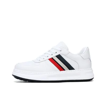 U7 Anti Slip Wear Resistant Low Top Casual Shoes Men's White