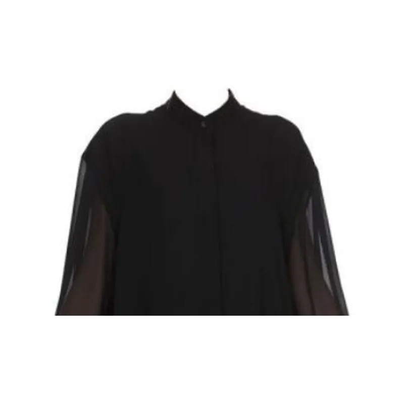GIVENCHY SS23 Long Sleeved Dress Women's Black-1