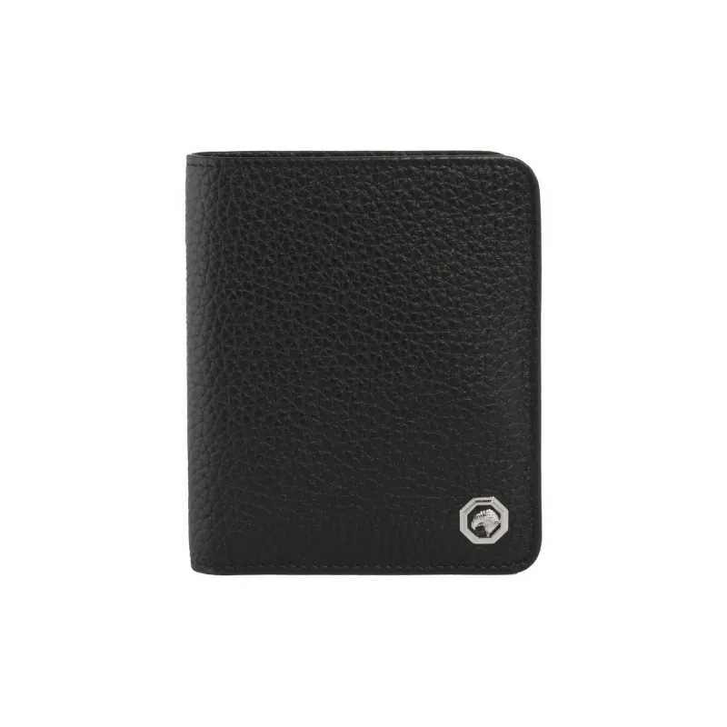 STEFANO RICCI Calfskin Wallet Men's Black-0