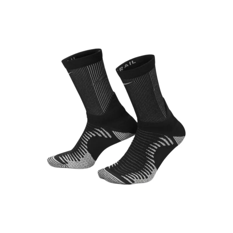 Nike Mid Calf Socks Men's 1 Pack Black-3