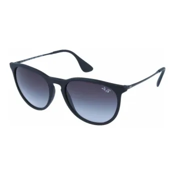 RayBan Injection-Molded Round Sunglasses Unisex Black