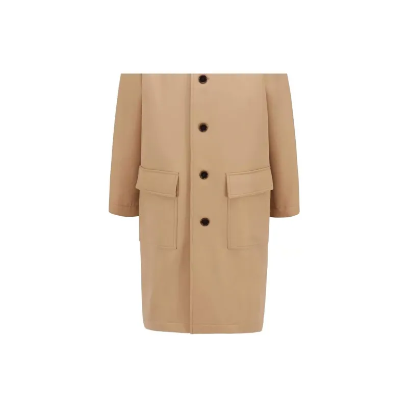 HUGO BOSS Coats Men Beige-5