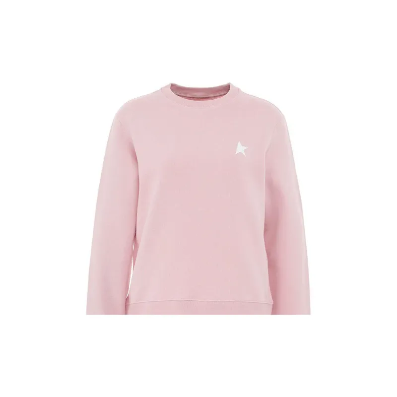 Golden Goose Logo print Cotton Sweatshirt-4
