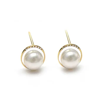 PEARL QUEEN Saltwater Pearl Stud Earrings Women's