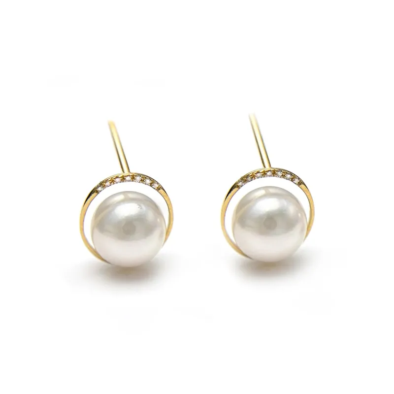PEARL QUEEN Saltwater Pearl Stud Earrings Women's-0