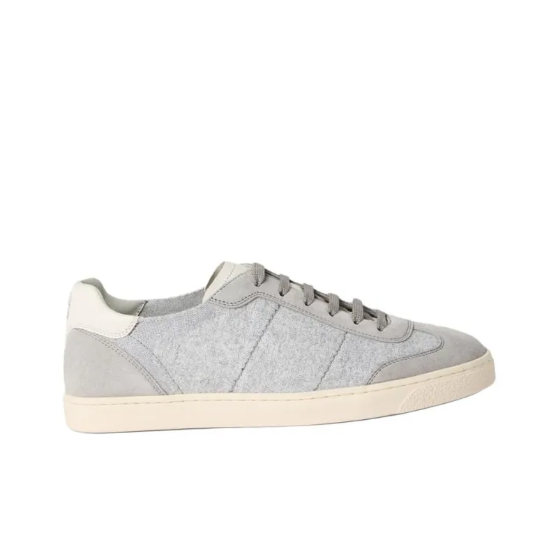 Brunello Cucinelli Low Top Skateboard Shoes Men's Gray-1