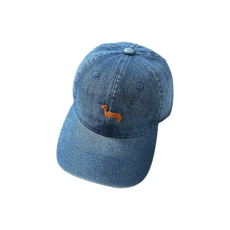 Lanza Denim Baseball Caps Unisex-2