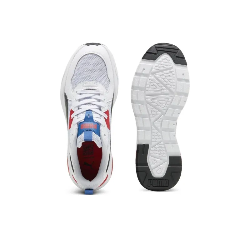 PUMA Trinity Lite Wear resistant And Lightweight Low Top Casual Shoes Men's White-3