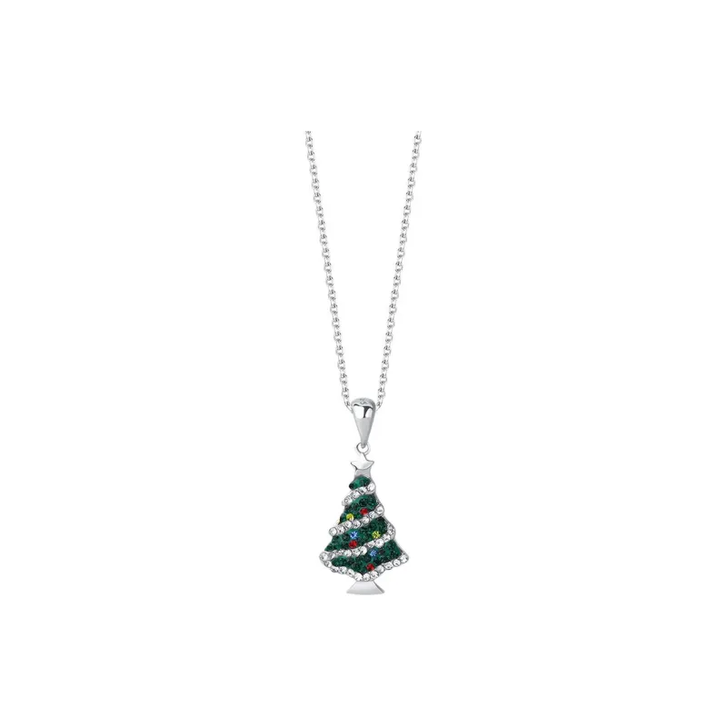 Golden Kite S925 Silver Artificial Zircon Necklaces Women's-0