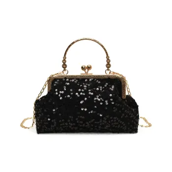 Yalu PU Shoulder Bag Crossbody Bag Handbags Regular Women's Black/Silver/Color