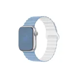 Misty Blue & White