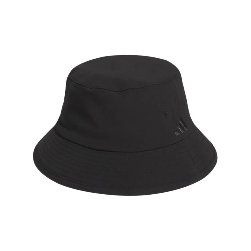 Adidas Polyester, Polyurethane Bucket Hats Men's Black-1