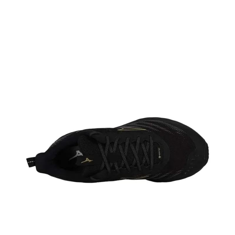 Mizuno Wave Rider GORE TEX 2 2E Wide 'Black Gold'-2