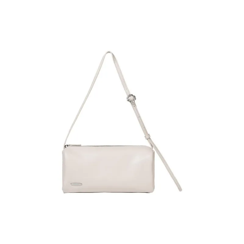 COVERNAT Polyurethane Handbag, Shoulder Bag Women's Ivory-0