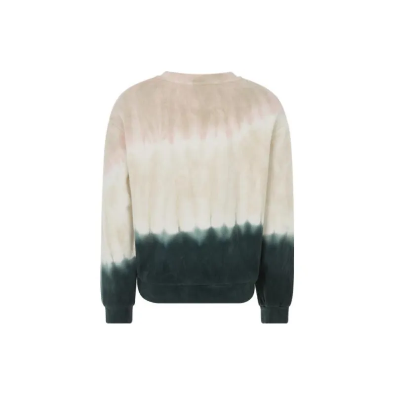 ETRE CECILE Sweatshirt Women's Beige Yellow/Dark Green-1