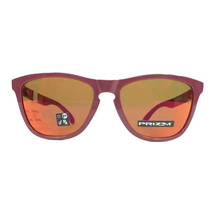 Oakley Acetate Metal Cat Eye Sunglasses Men's Purple-0