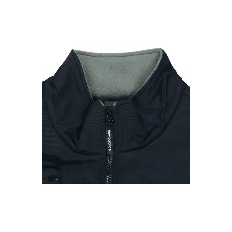 New Balance Jackets Coats Unisex Black Green-3
