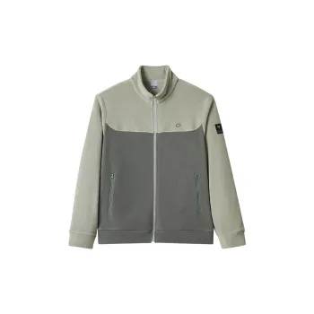 Tectop Velvet feel Coat Unisex Pine Frost Green