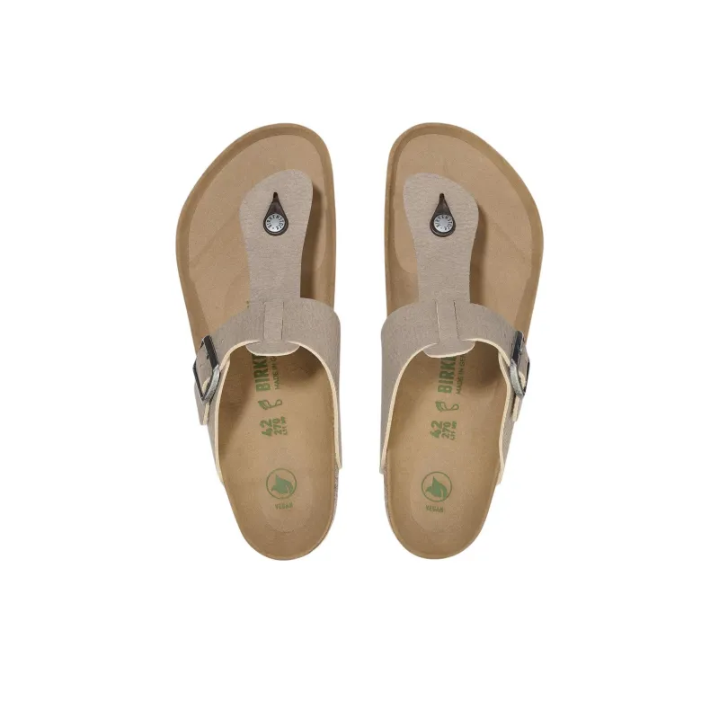 Birkenstock Medina Vegan EVA Abrasion-Resistant Flip Flops Men's Light Brown Regular-4