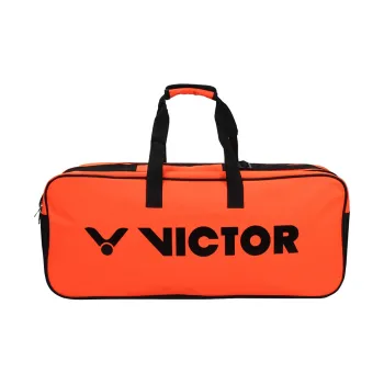 VICTOR Badminton Racket Bags 6 Pcs Sporty Style Shoulder Bag Neon Orange Unisex