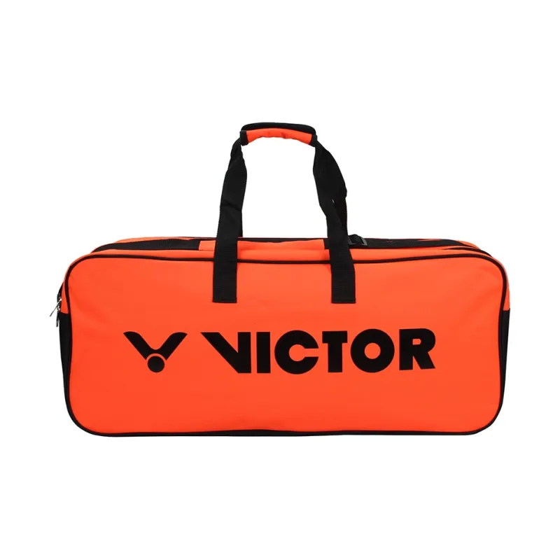 VICTOR Badminton Racket Bags 6 Pcs Sporty Style Shoulder Bag Neon Orange Unisex-0
