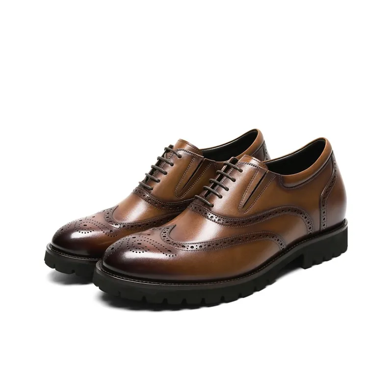He Jinchang Casual Shoes Men's Sage Brown-2