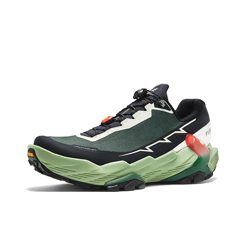 KAILAS FUGA DU Slip Resistant Support Lightweight Low Top Trail Running Shoes Men's Green-1