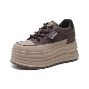 BBMTR Coverage Warm Balance Height Increasing Low Top Skateboard Shoes Women's