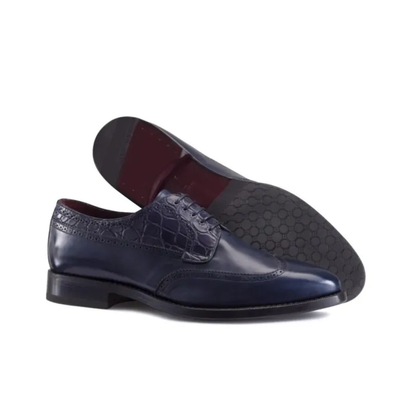 STEFANO RICCI Dress Shoes Men's Blue-4
