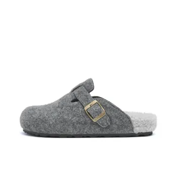 AGSDON Fuzzy Quiet Wrap toe Slippers Women's
