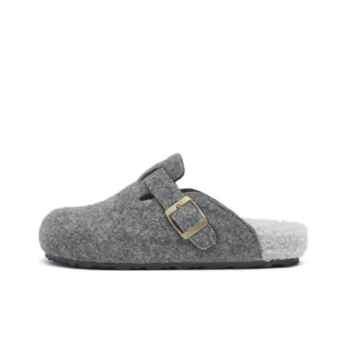 AGSDON Fuzzy Quiet Wrap toe Slippers Women's