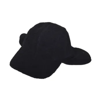 Alpha Industries Polyester Trapper Hats Unisex Black