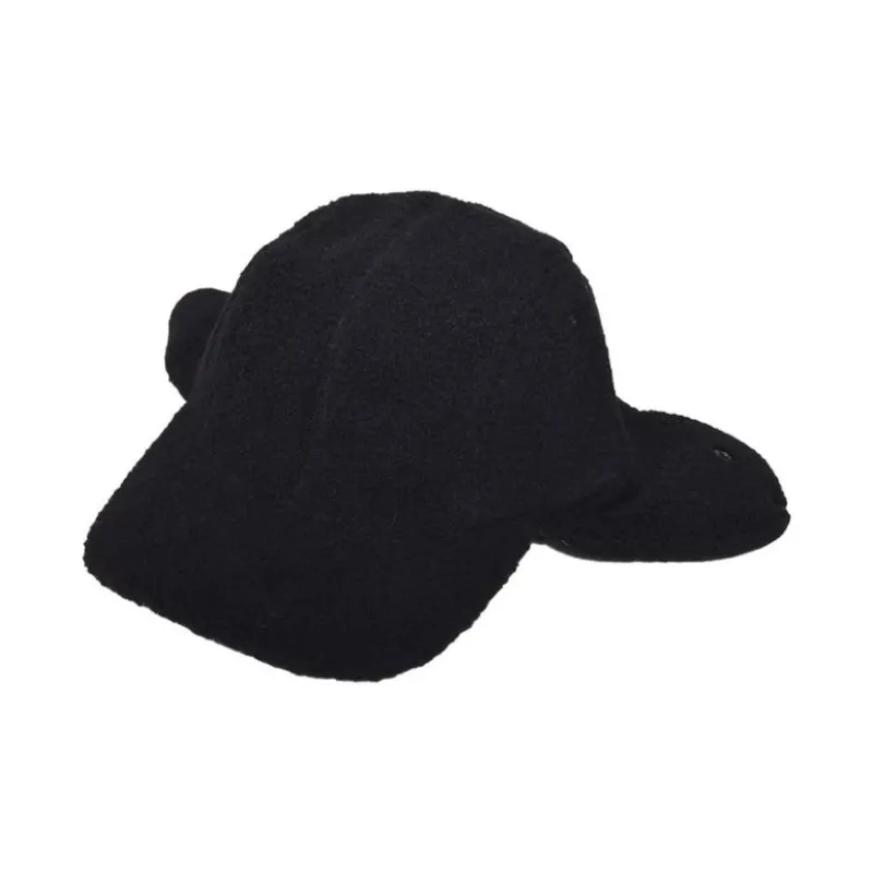 Alpha Industries Polyester Trapper Hats Unisex Black-0