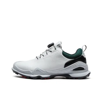 Xceo1996 Slip Resistant, Abrasion Resistant, Waterproof Low Top Golf Shoes Men's White Black
