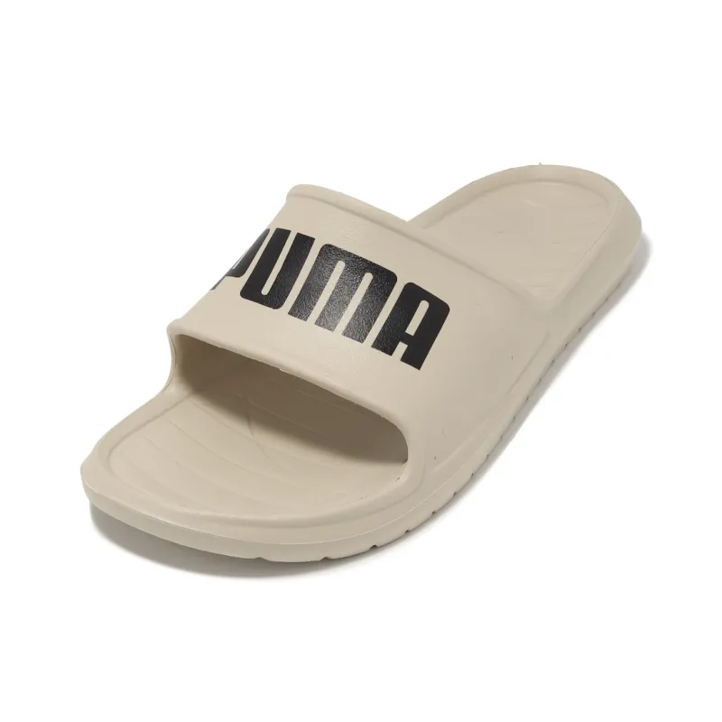 PUMA Divecat V2 Lite Slip Resistant Quick Dry Abrasion Resistant Slide Slippers Unisex Beige Black-2