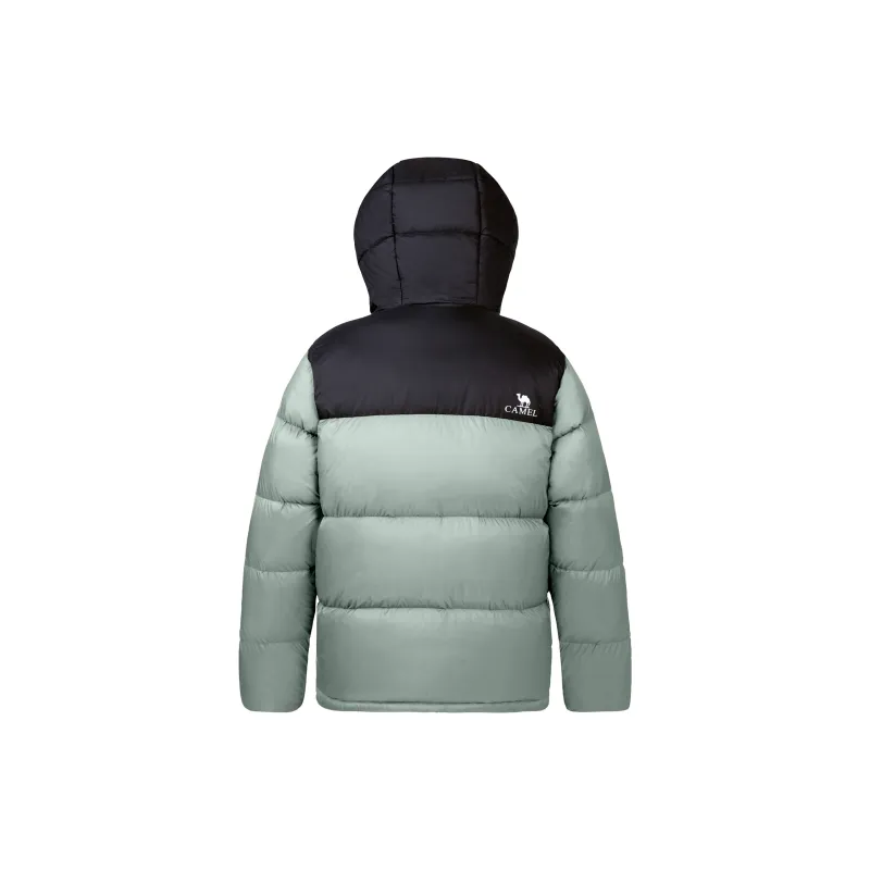 CAMEL Warm Fleece Series Down Jacket Unisex-3