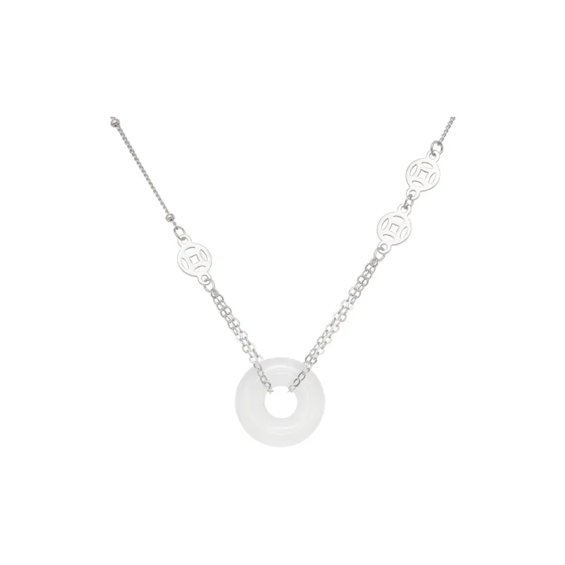 Zheng Baifu Chalcedony Necklaces Women's-0