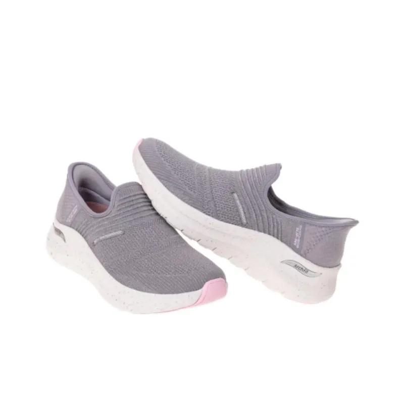 Skechers ARCH FIT 2.0 Anti Slip Wear Resistant Low Top Casual Shoes Women's Gray-3