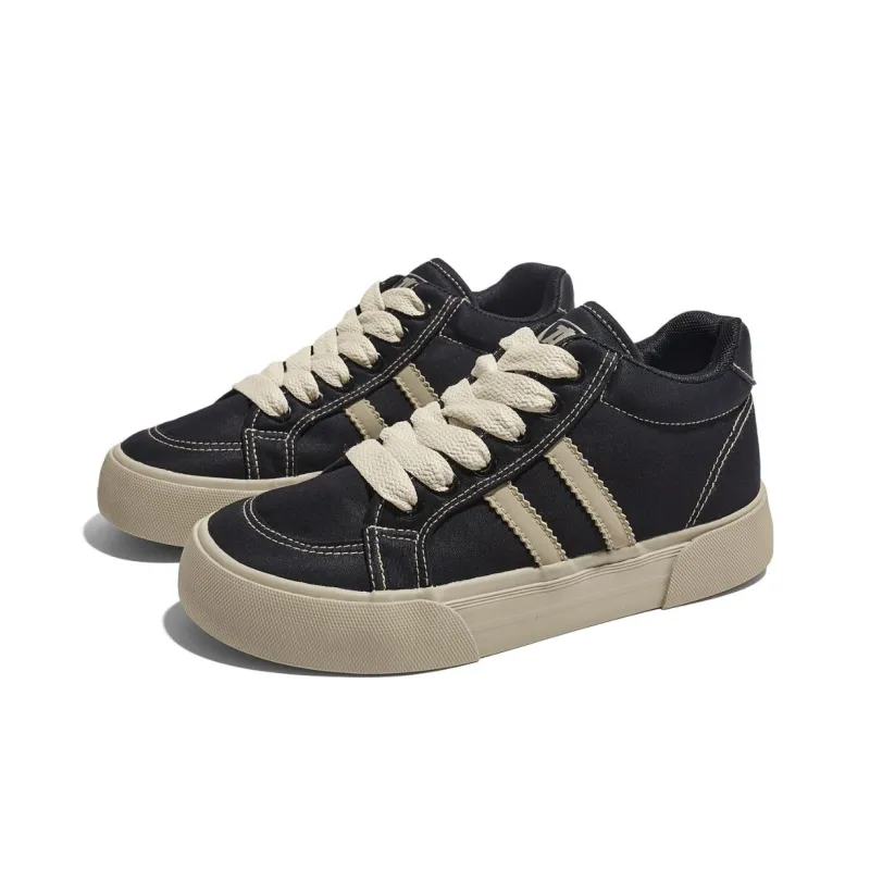 RENBEN Warm Slip-Resistant Mid-Top Skateboard Shoes Women's-7