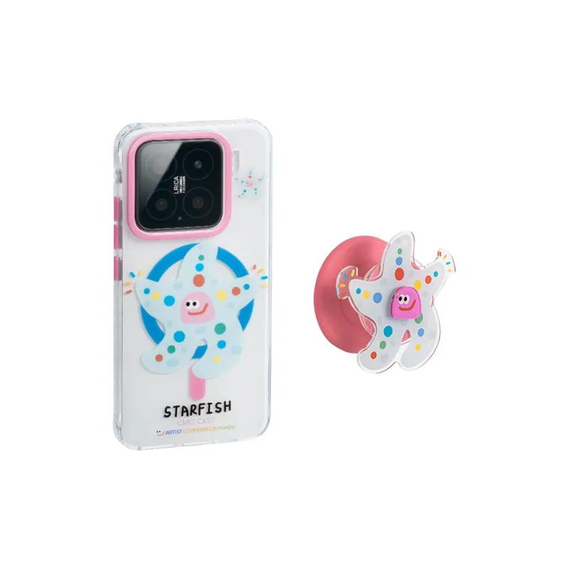 CARECASE TPU Material Creative Print Collection Magnetic Phone Case Compatibility With Xiaomi 15/15 Pro-8
