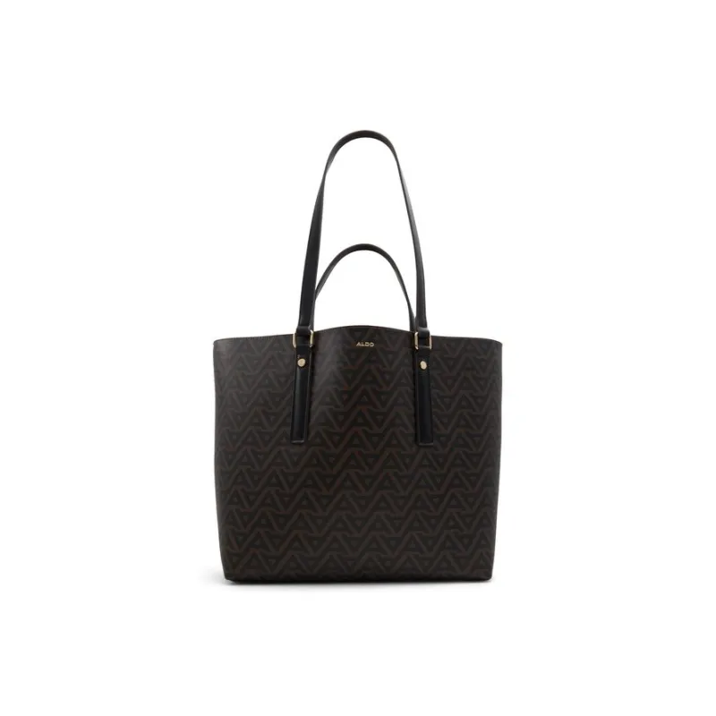 ALDO Artificial Leather Tote Handbag Tubas Women's Bone/Mixed Color-3