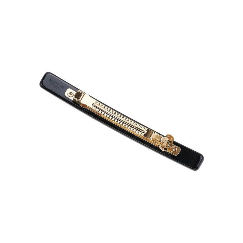 MIU MIU Plexiglass Hair Clips Women's Black-3