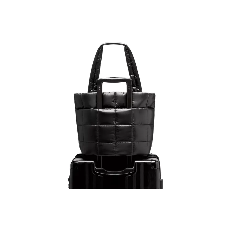Lululemon Nylon Tote Bag, Shopping Bag, Handbag Regular Women's Black-2