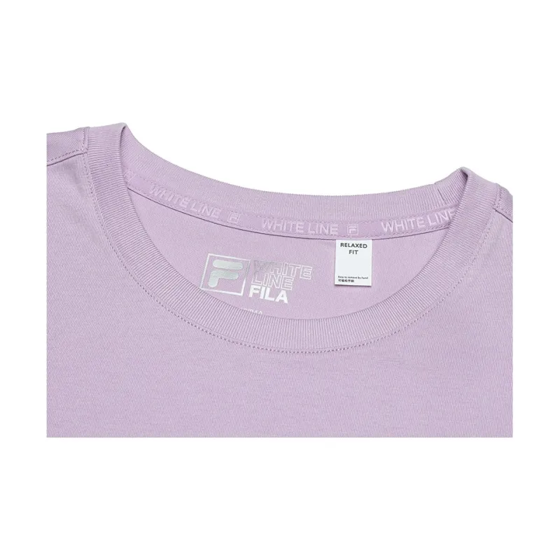 FILA T Shirt Women's Light Lavender-4