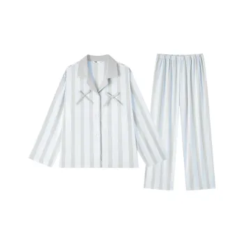 YSO Pajama Set Women's Gray Blue