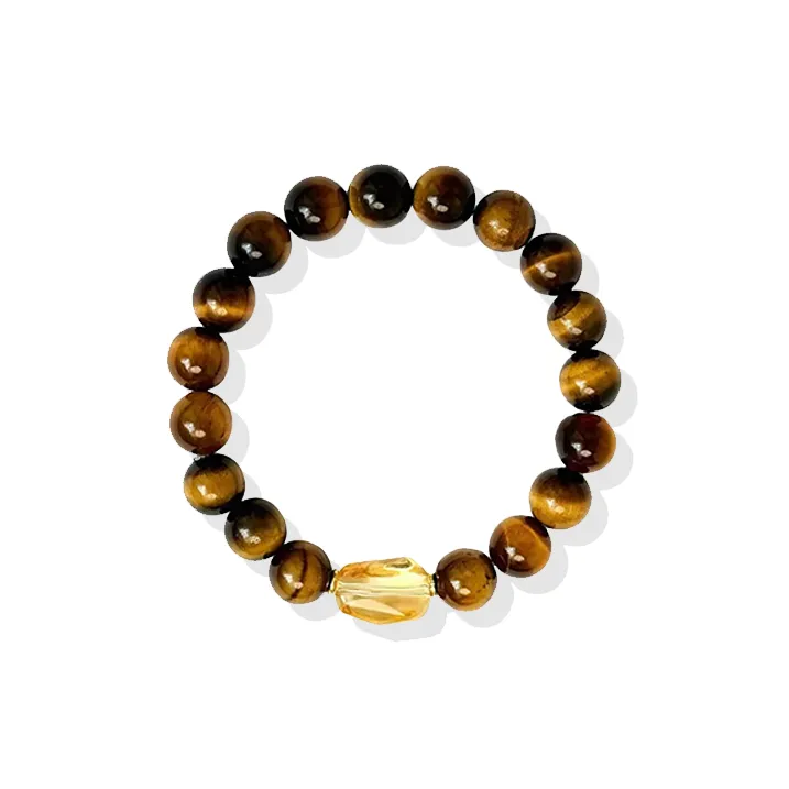 Atsuyama Tiger's Eye Stone Bracelets Unisex-0