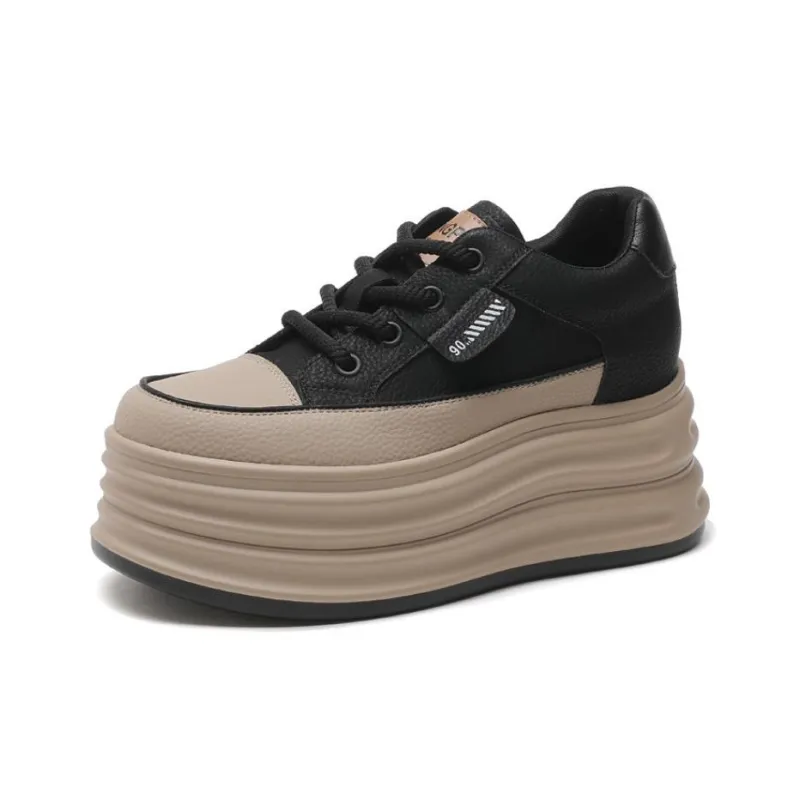 BBMTR Coverage Warm Balance Height Increasing Low Top Skateboard Shoes Women's-6