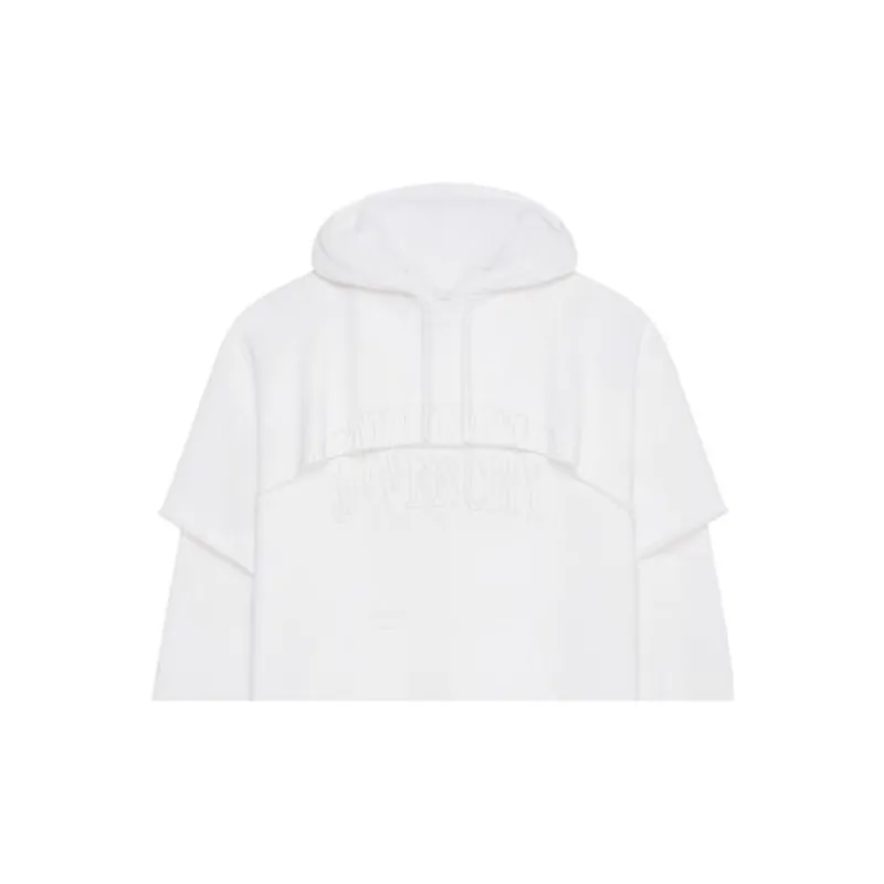 Givenchy Double Layered Hoodie In Felpa-4